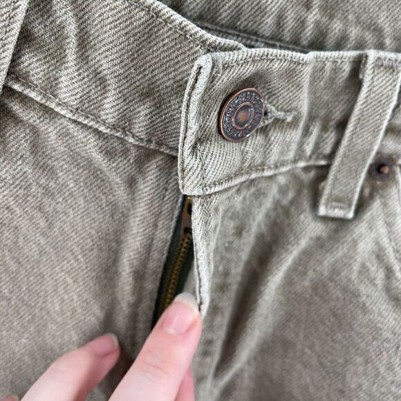 Levi’s orange tag vintage mens acid wash grey gray relaxed fit tapered leg jeans - Picture 6 of 12